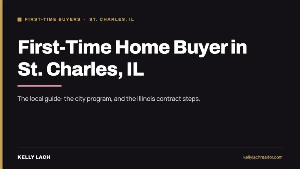 First-time home buyer guide for St. Charles, IL