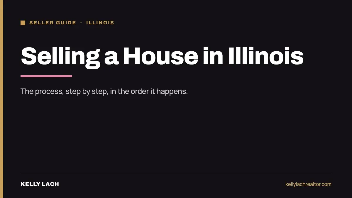 Selling a house in Illinois, the process step by step